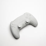 matte grey ps5 controller in ceramic